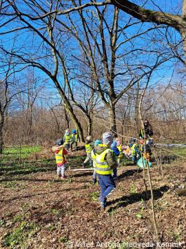 V soboto, 18. marca 2023, so se odvijale spomladanske čistilne akcije Vrtec Antona Medveda Kamnik (2)